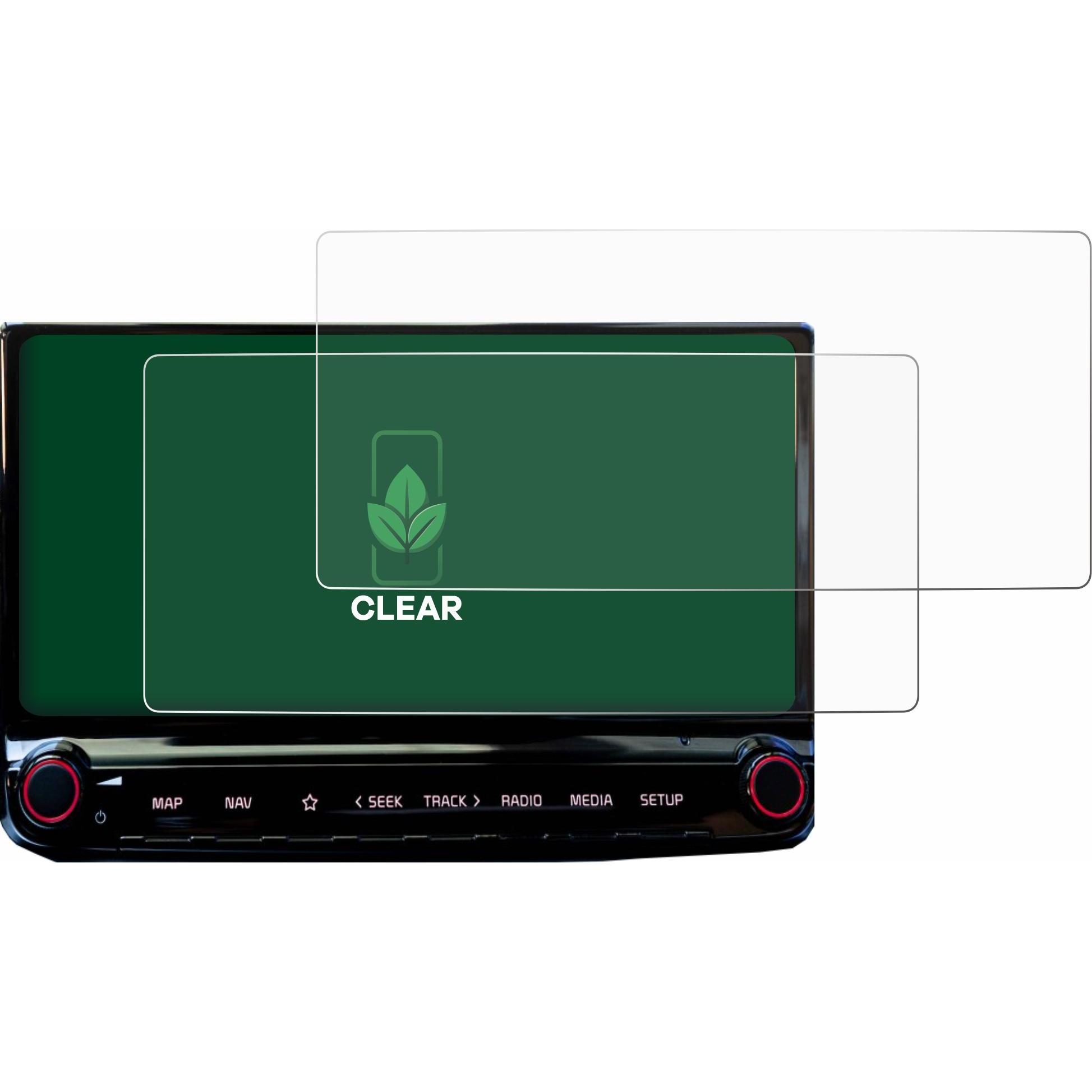 ScreenLeaf, Fahrzeug Navigation Zubehör, Schutzfolie nachhaltiger Displayschutz Displayschutzfolie Folie Klar Transparen...