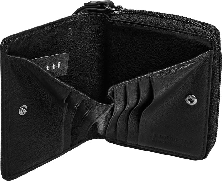Actual product image Bugatti Black Magic Geldbörse RFID Schutz Leder 11 cm