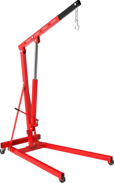 Werkstattkran bis 500kg Motorkran Getriebekran Motorheber Hebekran Faulenzer