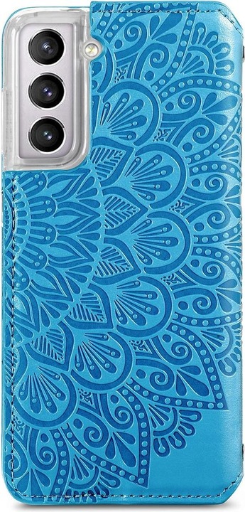 Actual product image König Design Case Mobile Protection for Samsung Galaxy S21 Plus Case Cover Case Cover Blue New (Samsung Galaxy S21+)