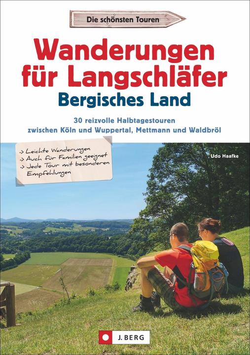 Produktbild Wanderungen Langschläfer Bergisches Land (Deutsch, Udo Haafke, 2021)
