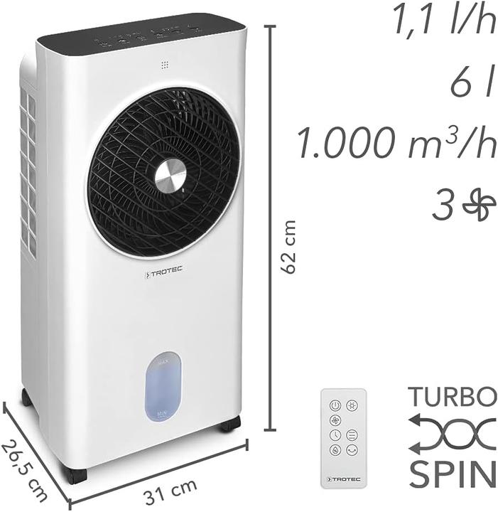 Actual product image Trotec Mobile air cooler PAE 31 (26 m²)