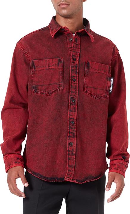 Immagine prodotto Just Cavalli Hemd, 259 Bordeaux, 44 heren (44)