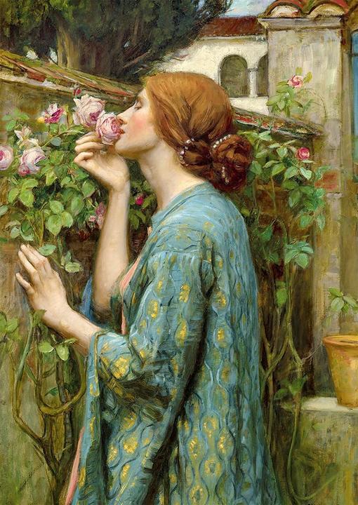 Produktbild Enjoy Puzzle ENJOY-1386 - John William Waterhouse: Die Seele der Rose, Puzzle, 1000 Teile (1000 Teile)