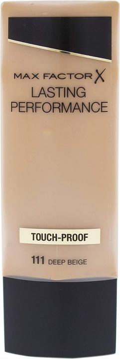 Actual product image Max Factor loading performance (111 Deep Beige)