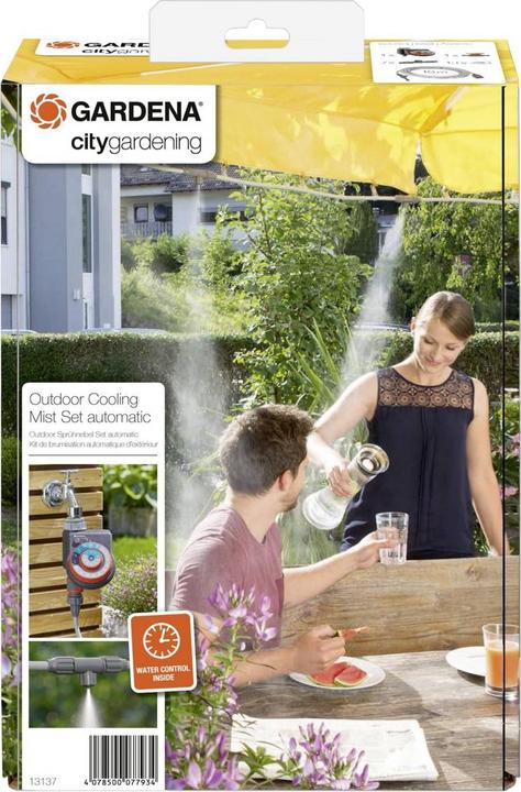 Produktbild Gardena city gardening Outdoor Sprühnebel Set Automatic (Bewässerungsset)