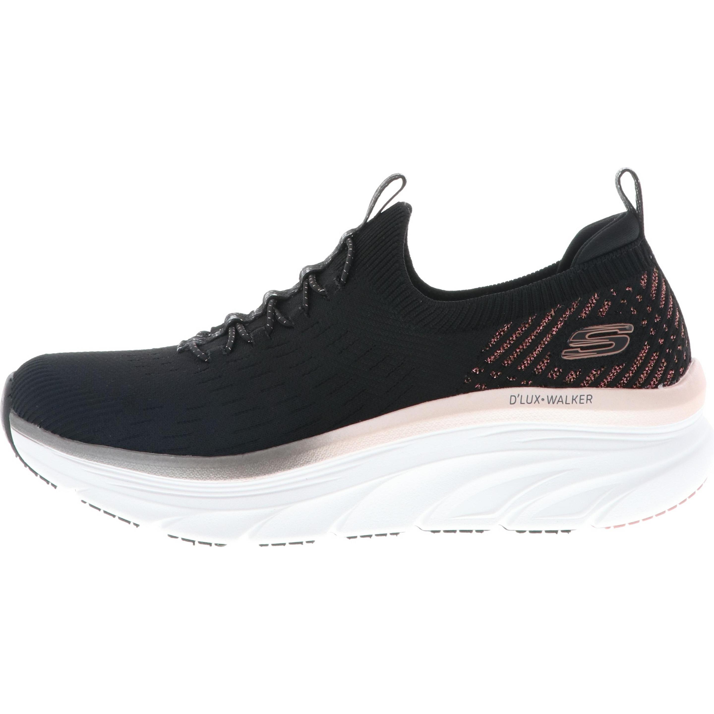 Skechers, Damen, Sneaker, D'Lux Walker, Schwarz, (40)