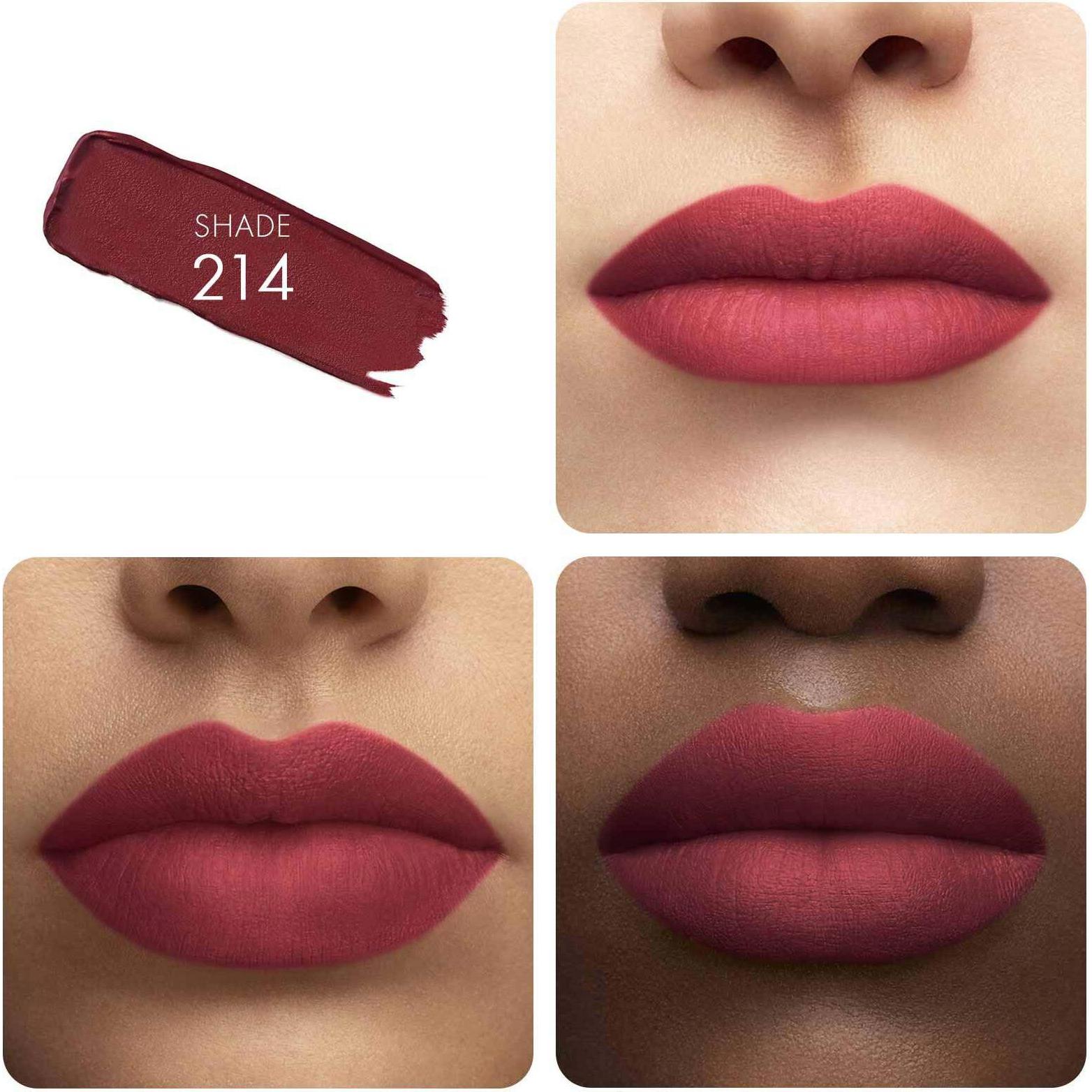 Thumbnail - Guerlain, Lippenstift + Lipgloss, KissLips Tender Matte No 214 (214 Romantic Nude)
