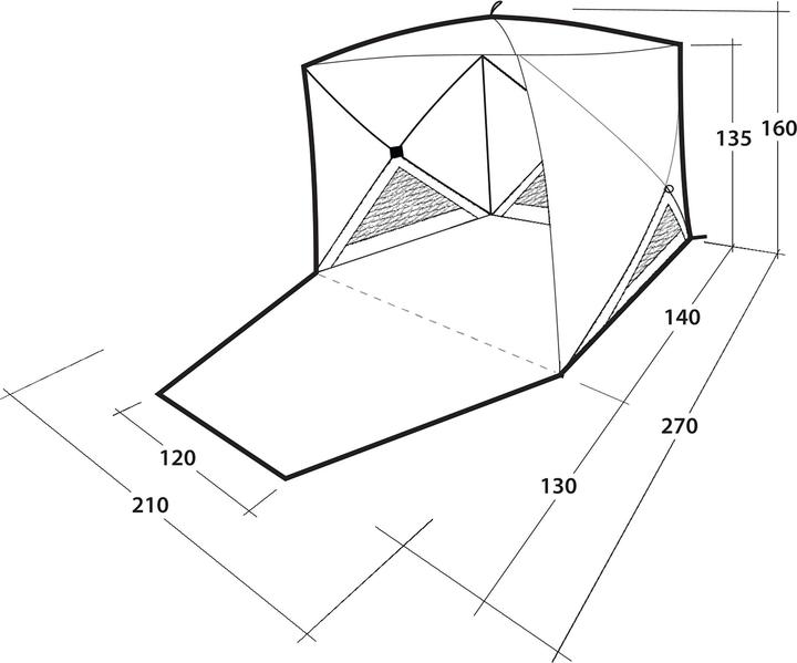 Produktbild Outwell Compton Beach Shelter (3.60 kg)