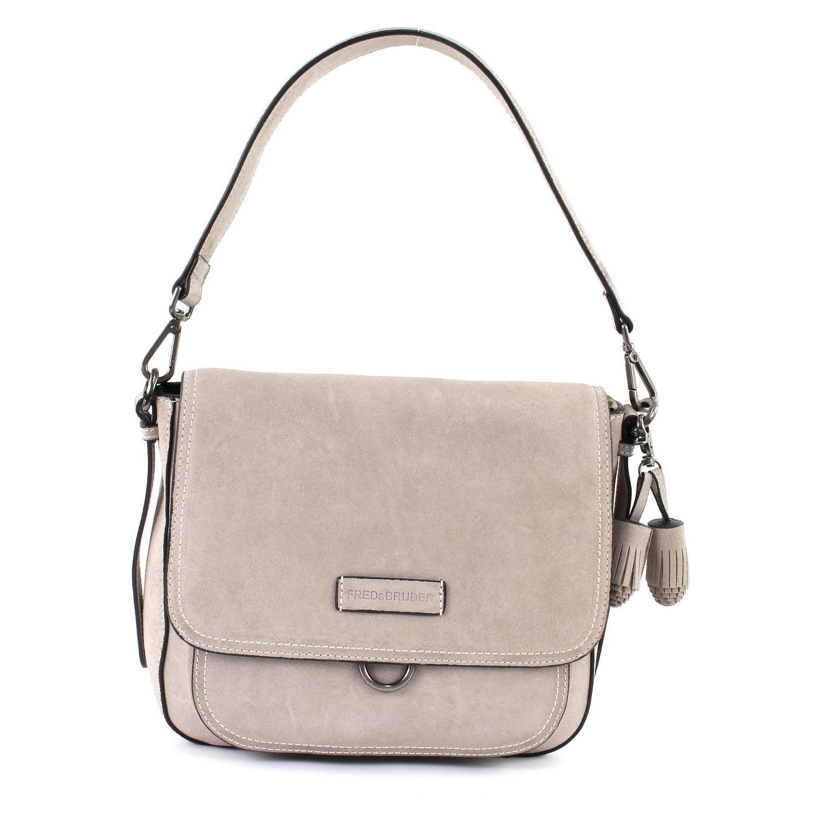 FredsBruder, Damen, Handtasche, Score Cactus Valley, Braun, Grau, Beige
