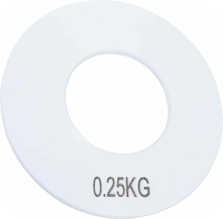 Actual product image Gladiatorfit Additional weight disc (1 x 0.25 kg)