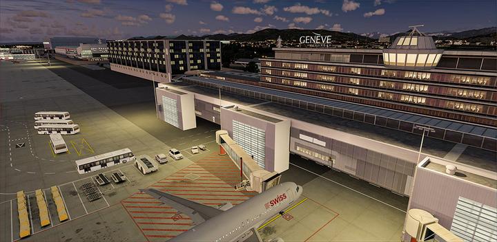 Actual product image Aerosoft Geneva professional Prepar3D V4 (PC, DE)