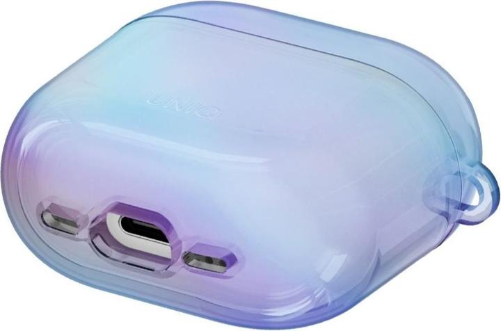 Productafbeelding Uniq Case Iridescia for AirPods 4 Hang Case blue (Hoofdtelefoon hoes)