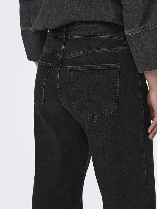 Immagine prodotto Only CARJUICY Hohe Taille Weiter Beinschnitt Jeans Jeans mit weitem Bein (W42/L30)