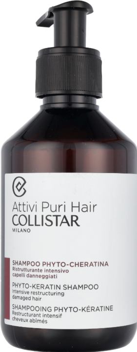 Actual product image Collistar Hair Care P K Shampoo Intense Restructing 250 ml (250 ml, Liquid shampoo)