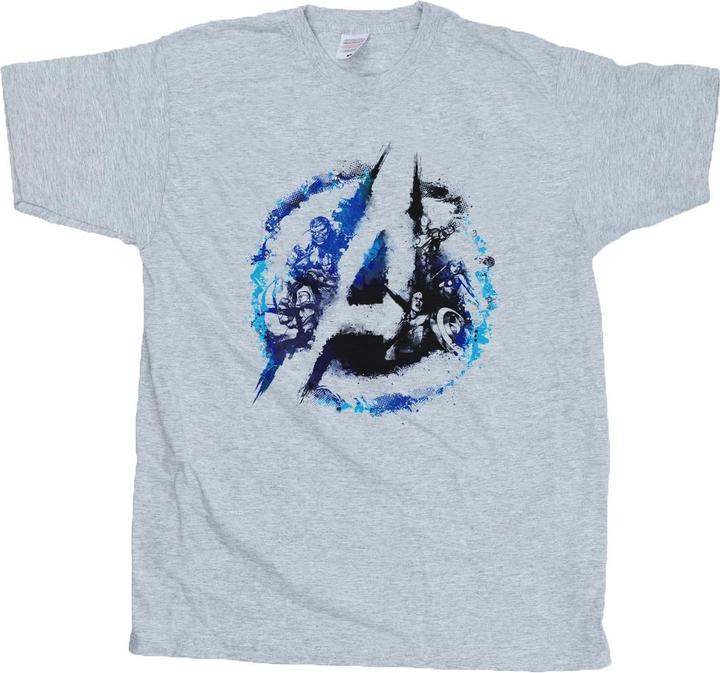 Produktbild Avengers Flared Logo TShirt Jungen (152, 158)