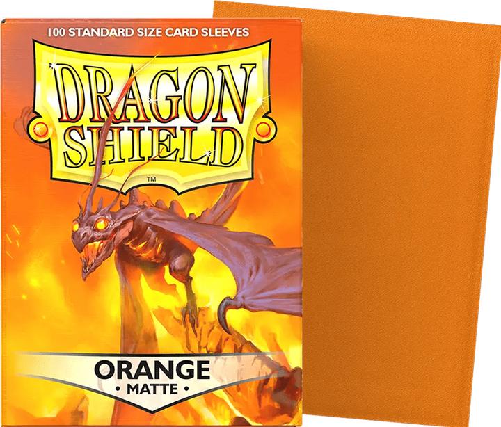 Actual product image Arcane Tinman ART11013 - Sleeves for cards: Matte - Orange (100 pcs)