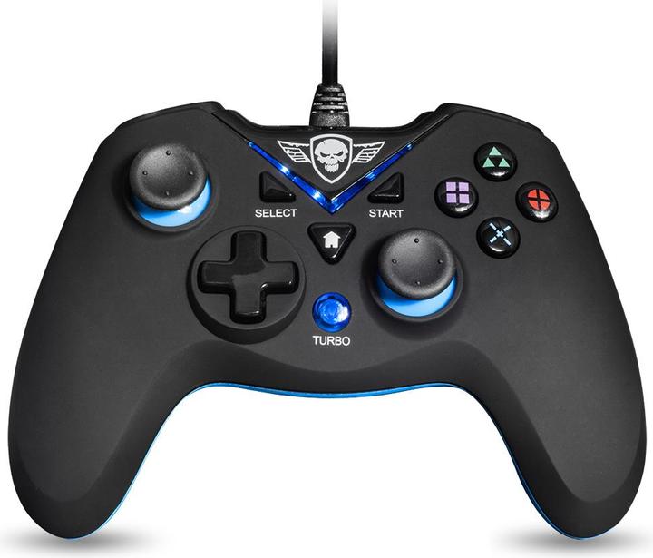 Spirit Of Gamer SOG-WXGP Gaming-Controller, USB Gamepad Analog / Digital PC, Playstation 3 (PC, PS3)