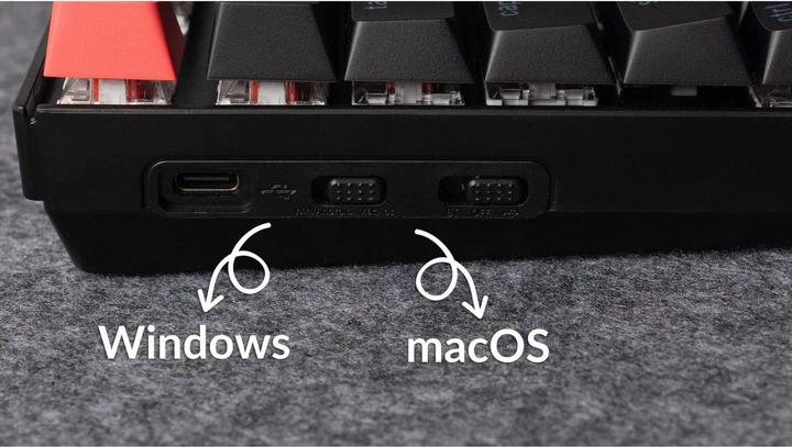 Immagine prodotto Keychron K8 QMK (Version 2) (CH, Senza fili, Cablato)