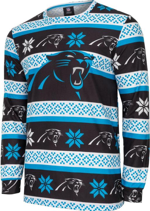 Produktbild Foco NFL Winter XMAS Pyjama Schlafanzug Carolina Panthers - M (M)