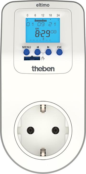 Theben Steckdosenschaltuhr digital theben-eltimo 020 (CEE 7/3)