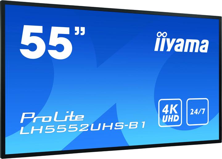 Actual product image iiyama 55" LH5552UHS-B1 DVI,3xHDMI,DP,USB (3840 x 2160 Pixels, 54.60")