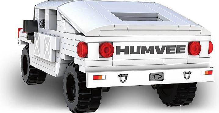 Image du produit Cada Humvee 1:24 weiss Bricks
