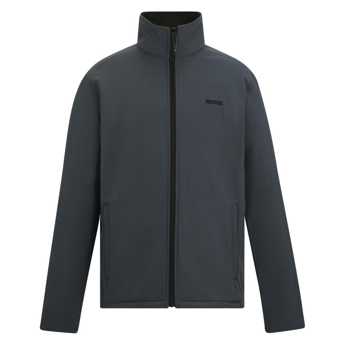 Regatta, Herren, Outdoorjacken, Cera V Softshell (4XL), Schwarz, 4XL