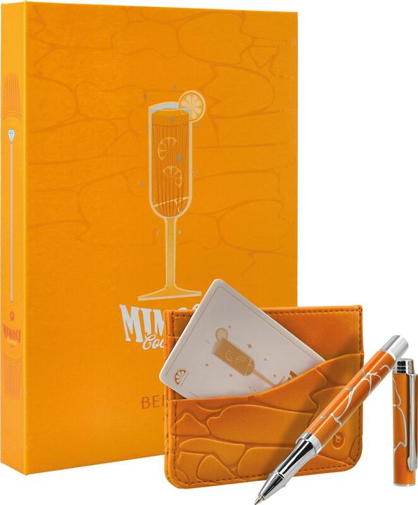 Immagine prodotto Belius Penna a sfera The Cocktail Menu (Arancia, Blu, 1x)