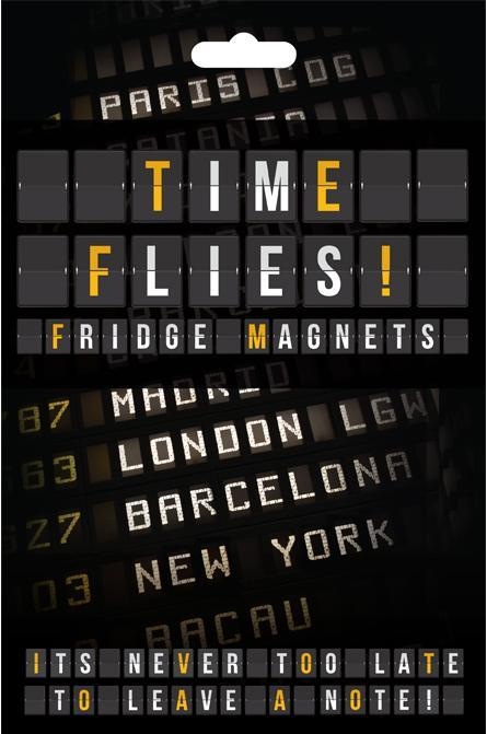 Actual product image The Monster Factory Time Flies Fridge Magnets (112 x)
