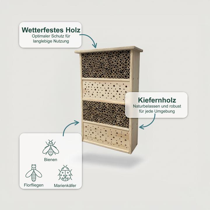 Image du produit Relaxdays hôtel à abeilles