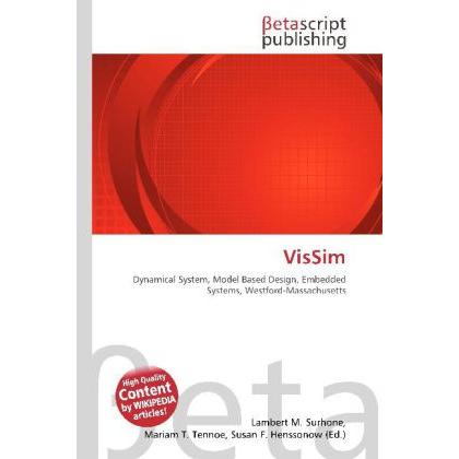 VisSim, Fachbücher von Lambert M. Surhone, Miriam T. Timpledon, Susan F. Marseken