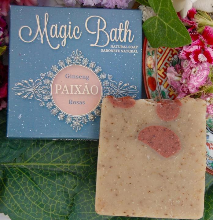 Actual product image Magic Bath Soap Block Passion