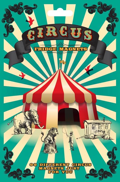 Image du produit The Monster Factory Aimants de réfrigérateur de cirque