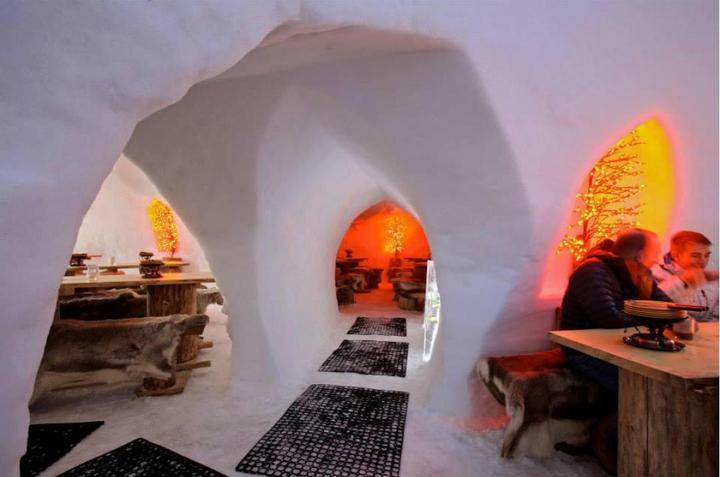 Image du produit Bon cadeau, menu fondue dans un igloo