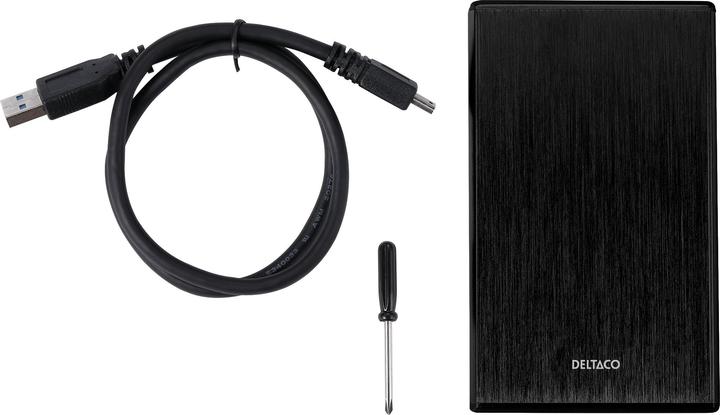 Actual product image Deltaco MAP-GD28U3 - HDD Enclosure - 2.5 Inch - Serial ATA III - USB Connectivity - Weak (2.5")