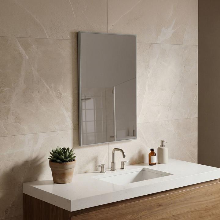 Produktbild Homitis Begonya 45 Decorative Wooden Mirror (45 x 85 cm)