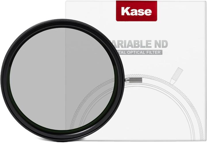 Actual product image Kase Variable Black Mist 1/4 Filter 2-5 stop 67mm (67 mm, Neutral density filter)