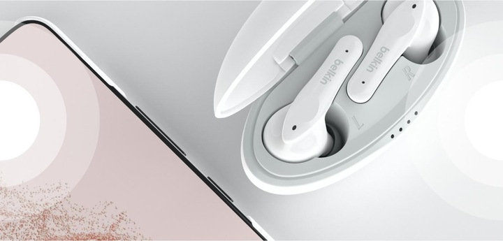 Produktbild Belkin SoundForm Nano Bluetooth In-Ear Kinder Kopfhörer, kabellos, 85 dB Begrenzung, True Wireless