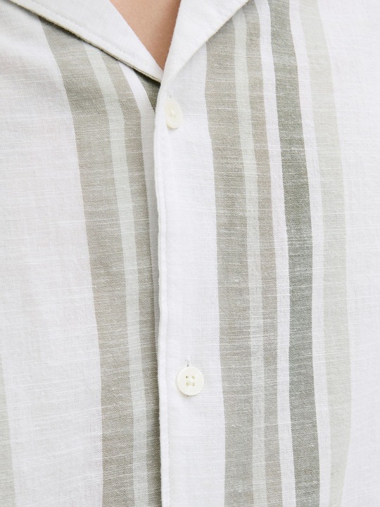 Actual product image Jack & Jones Jprccsummer Stripe Resort S/S Shirt Sn (XS)