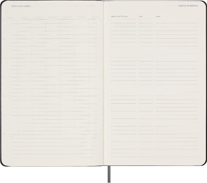 Produktbild Moleskine Notizkalender (A5, Englisch)