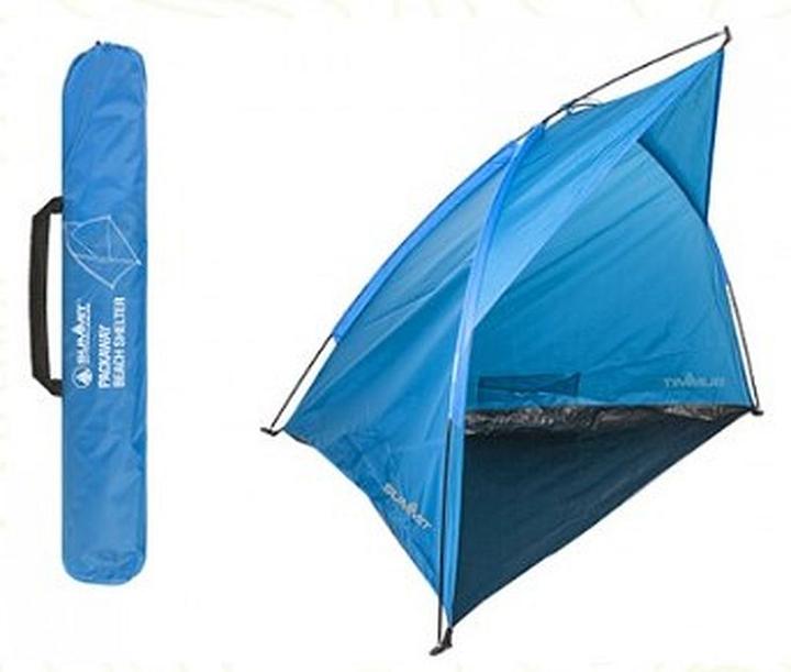 Produktbild Outdoor Spirit Windschutz BEACH mit Hülle (Strandzelt + Strandmuschel, 0.62 kg, 2 Personen)