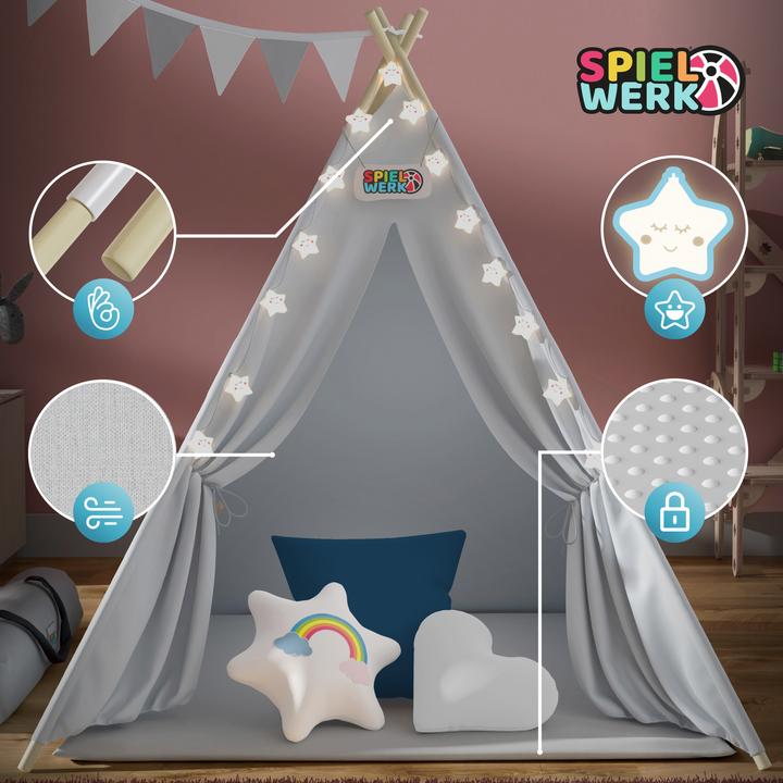 Actual product image Spielwerk Teepee