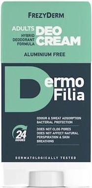 Frezyderm Dermofilia Adults Deo Cream Hybrid Deodorant Formula - 40ml (Crème, 40 ml)