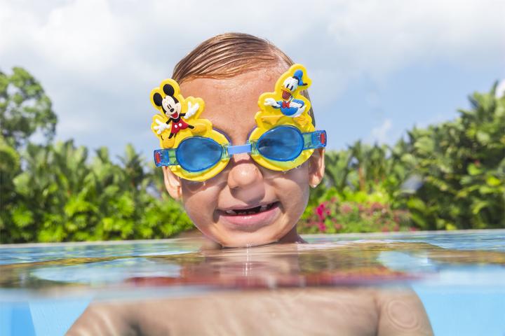 Actual product image Bestway Disney® Mickey Mouse & Donald Duck swimming goggles from 3 years old