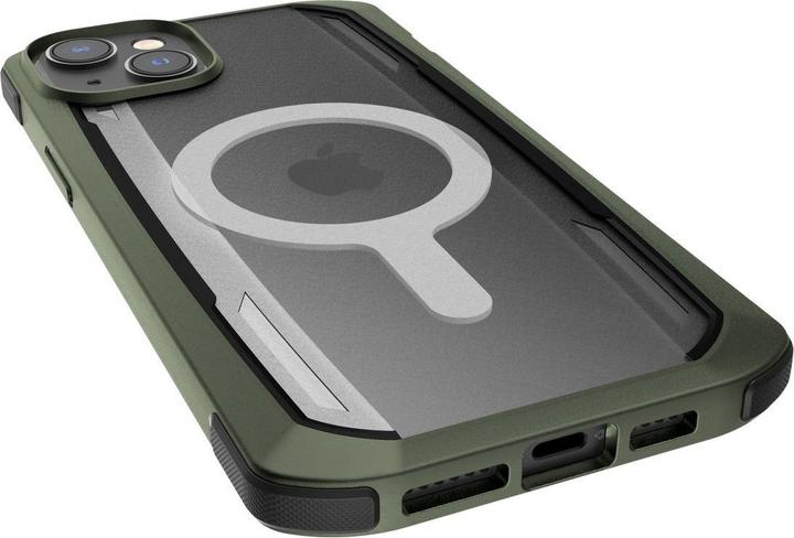 Immagine prodotto X-Doria Custodia Secure Case iPhone 14 Plus con cover blindata MagSafe verde (Apple iPhone 14 Plus)