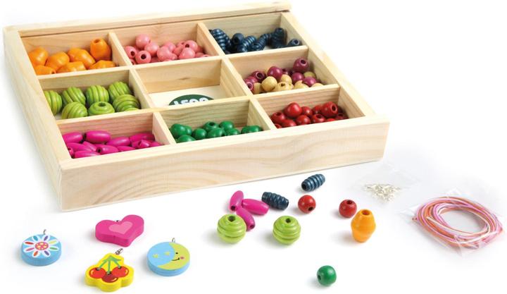 Actual product image Lena Wooden beads in box
