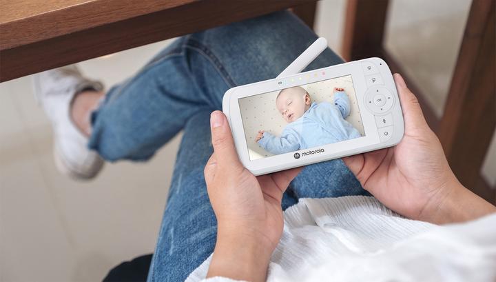 Produktbild Motorola Baby Monitor VM35 (Babyphone mit Kamera, 300 m)