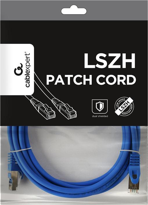 Image du produit Gembird PP6A-LSZHCU-B-3M cordon de brassage (S/FTP, CAT6a, 3 m)