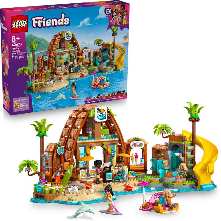 Actual product image LEGO Familienurlaub im Strandresort (42673, LEGO Friends)